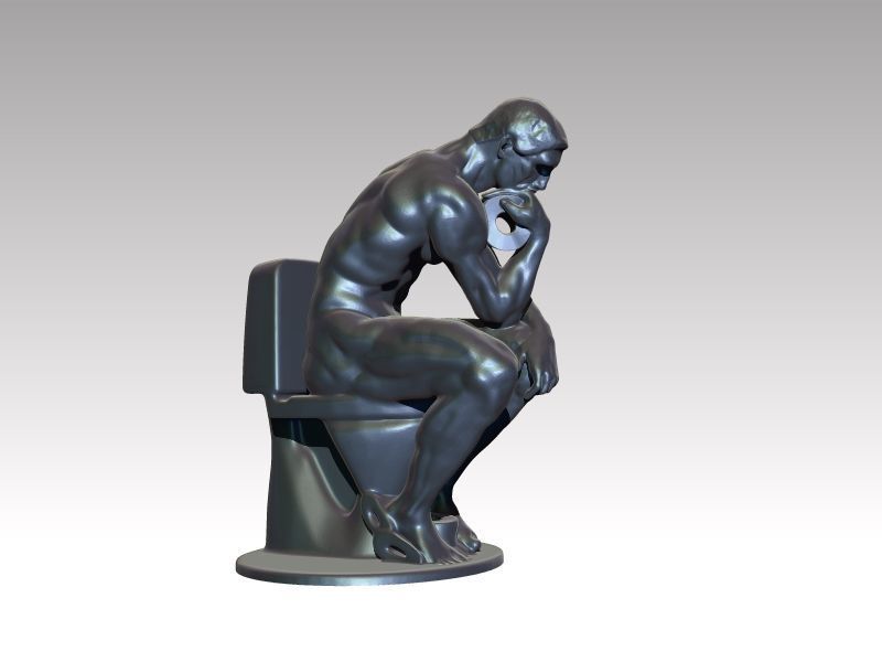 The New Thinker 3D print model_2