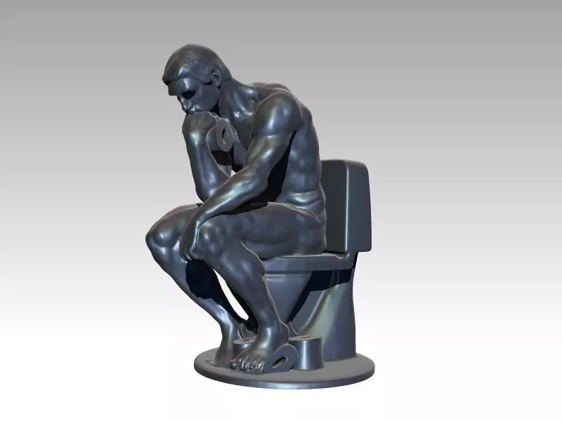 The New Thinker 3D print model_0