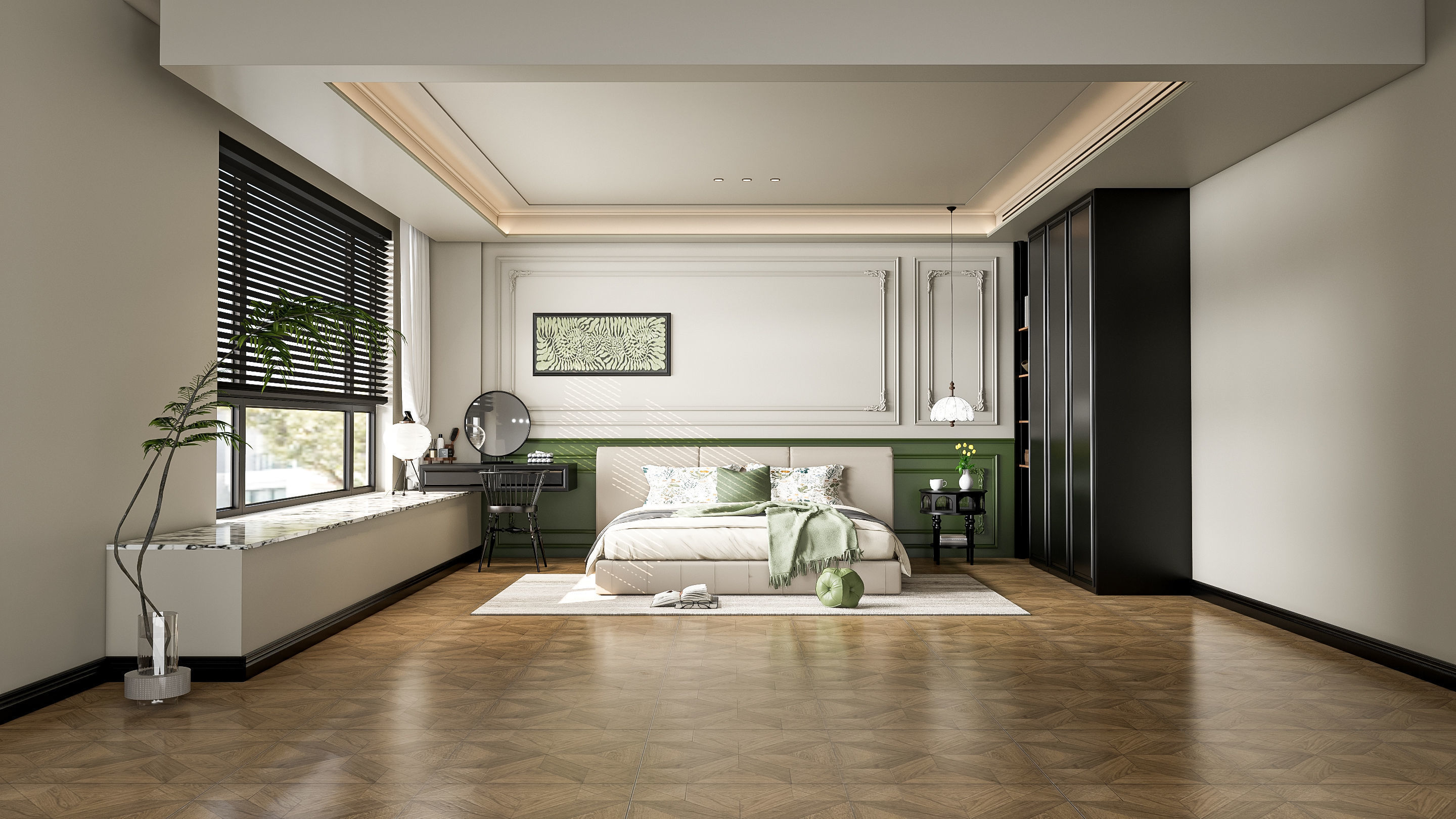 Bedroom 20 3D model_4