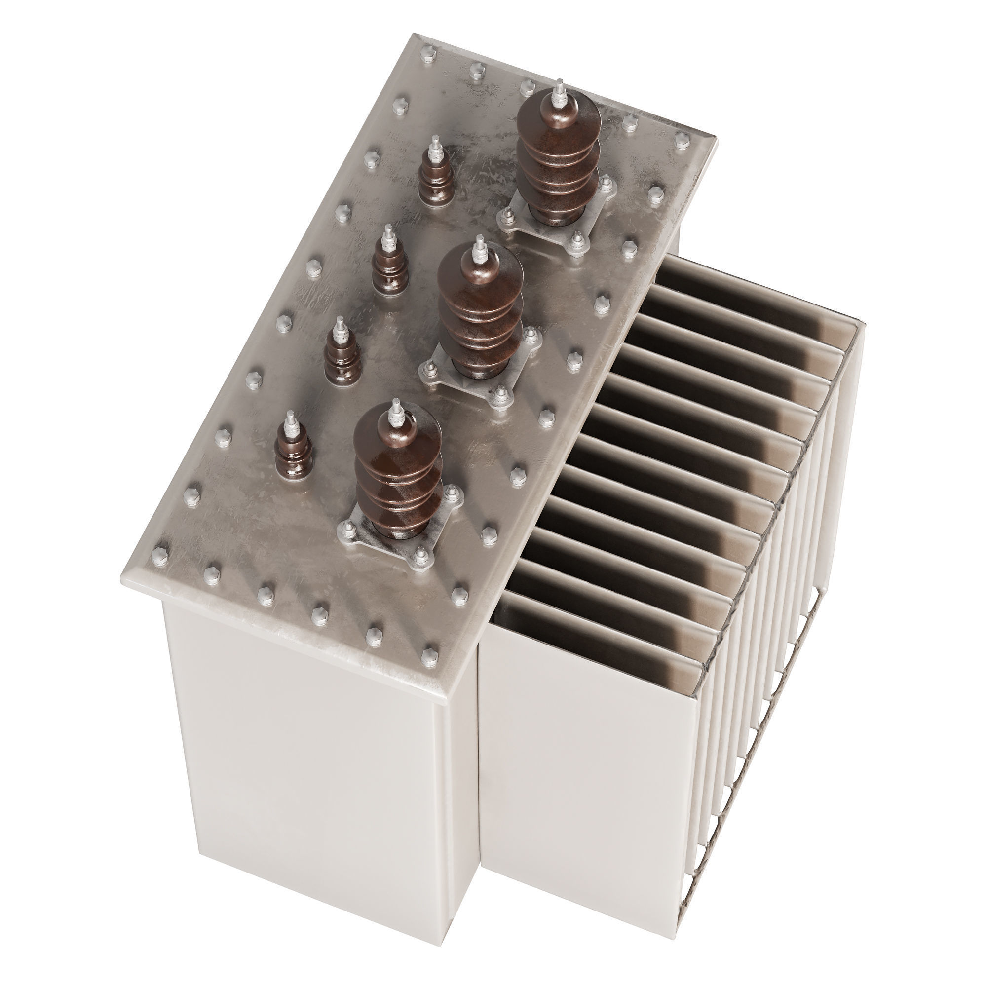 Transformer Low-poly 3D model_4