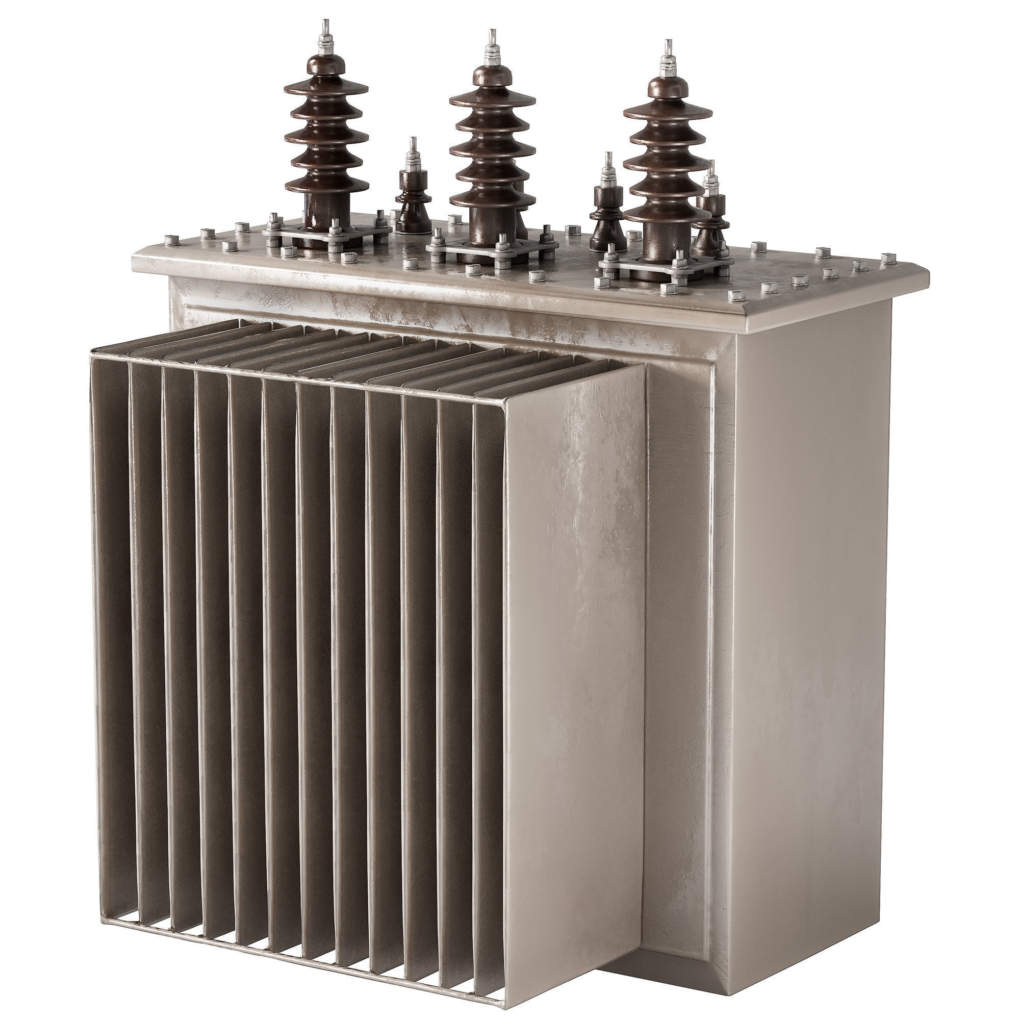 Transformer Low-poly 3D model_5