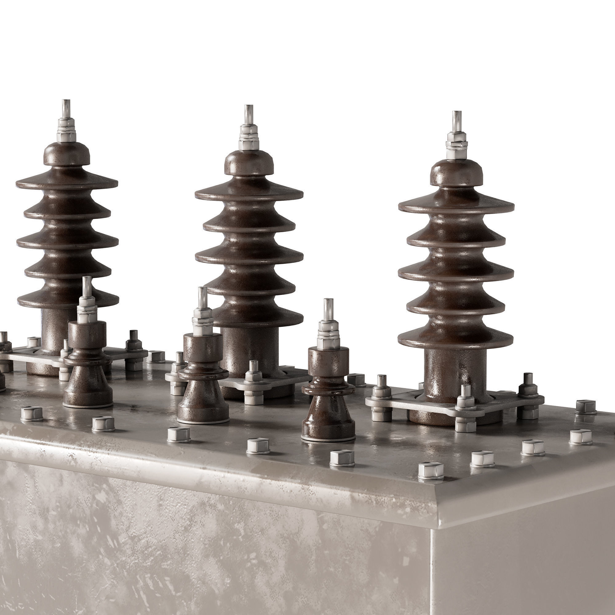 Transformer Low-poly 3D model_3