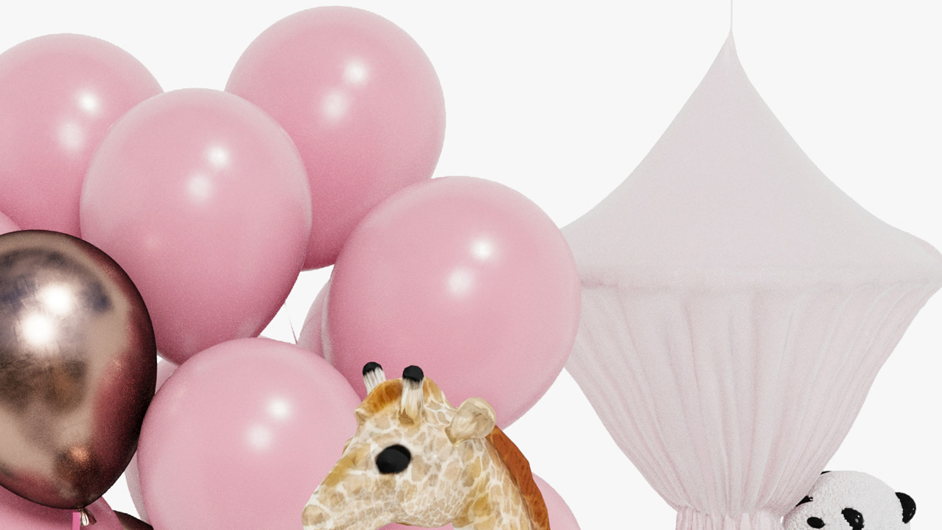 A set of toys for a child room or a toy store 3D model_3