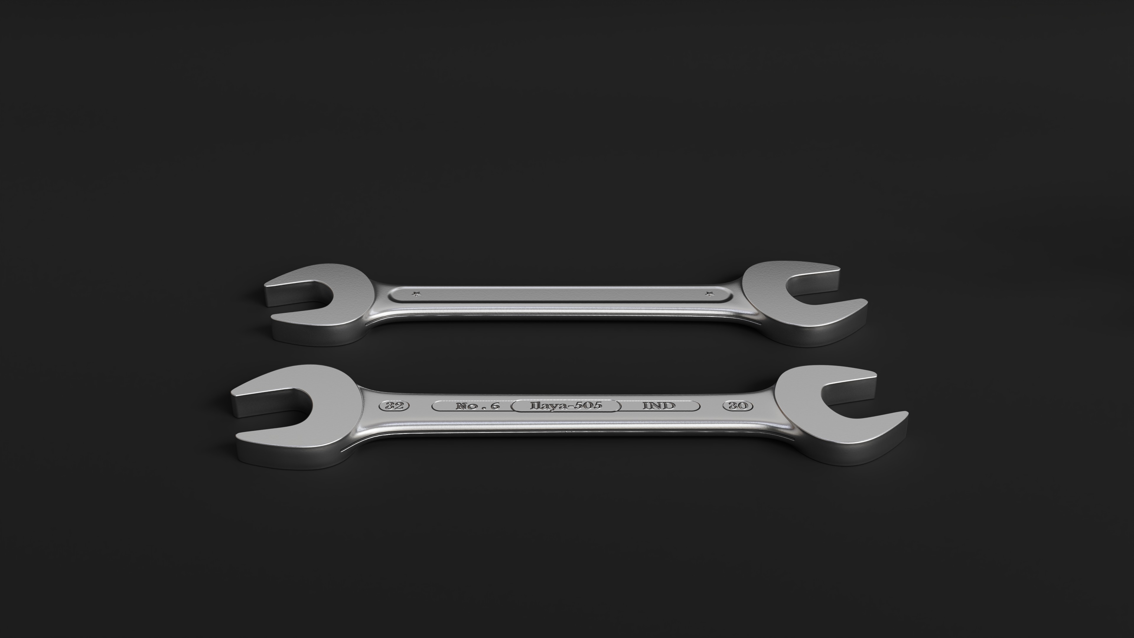 Spanner 3D model_4
