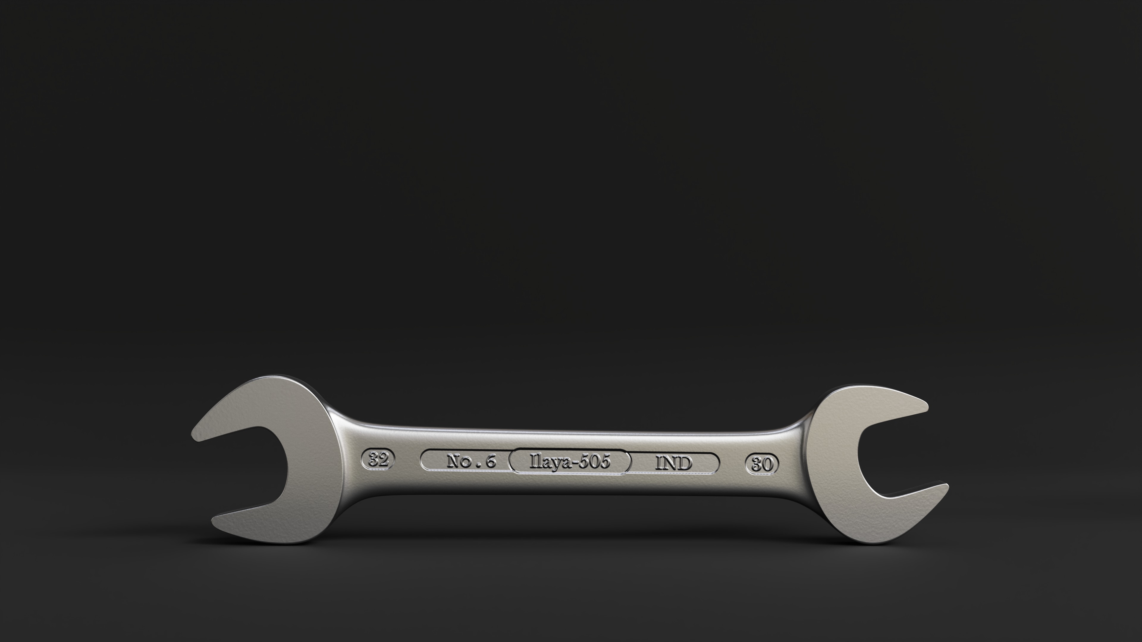 Spanner 3D model_11
