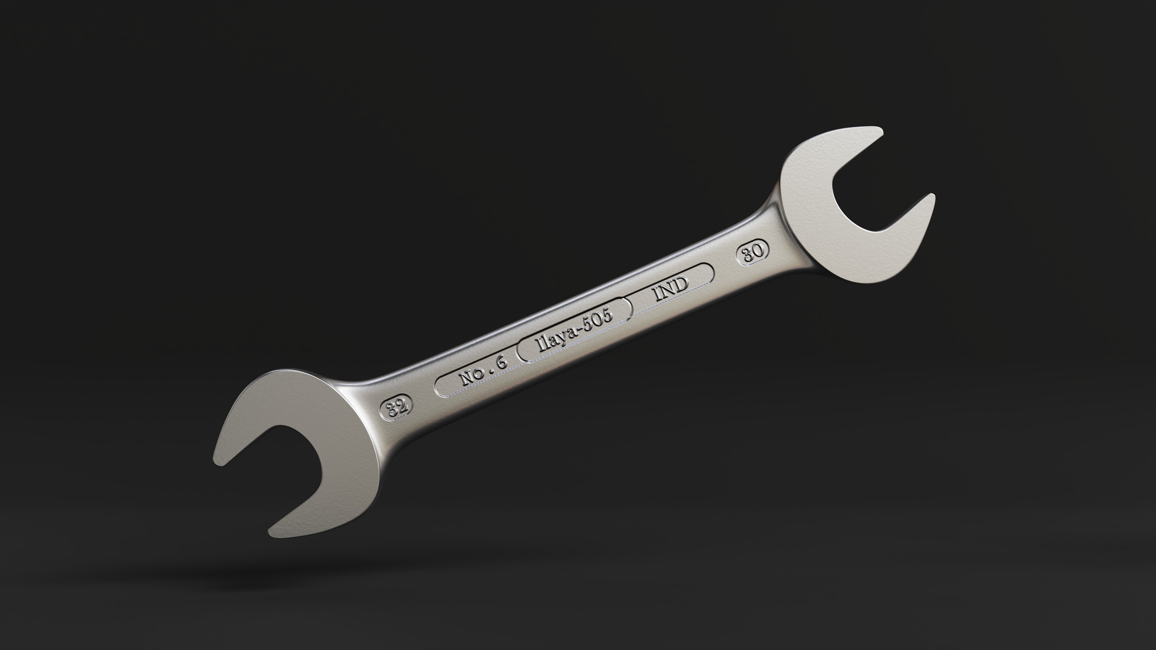 Spanner 3D model_10