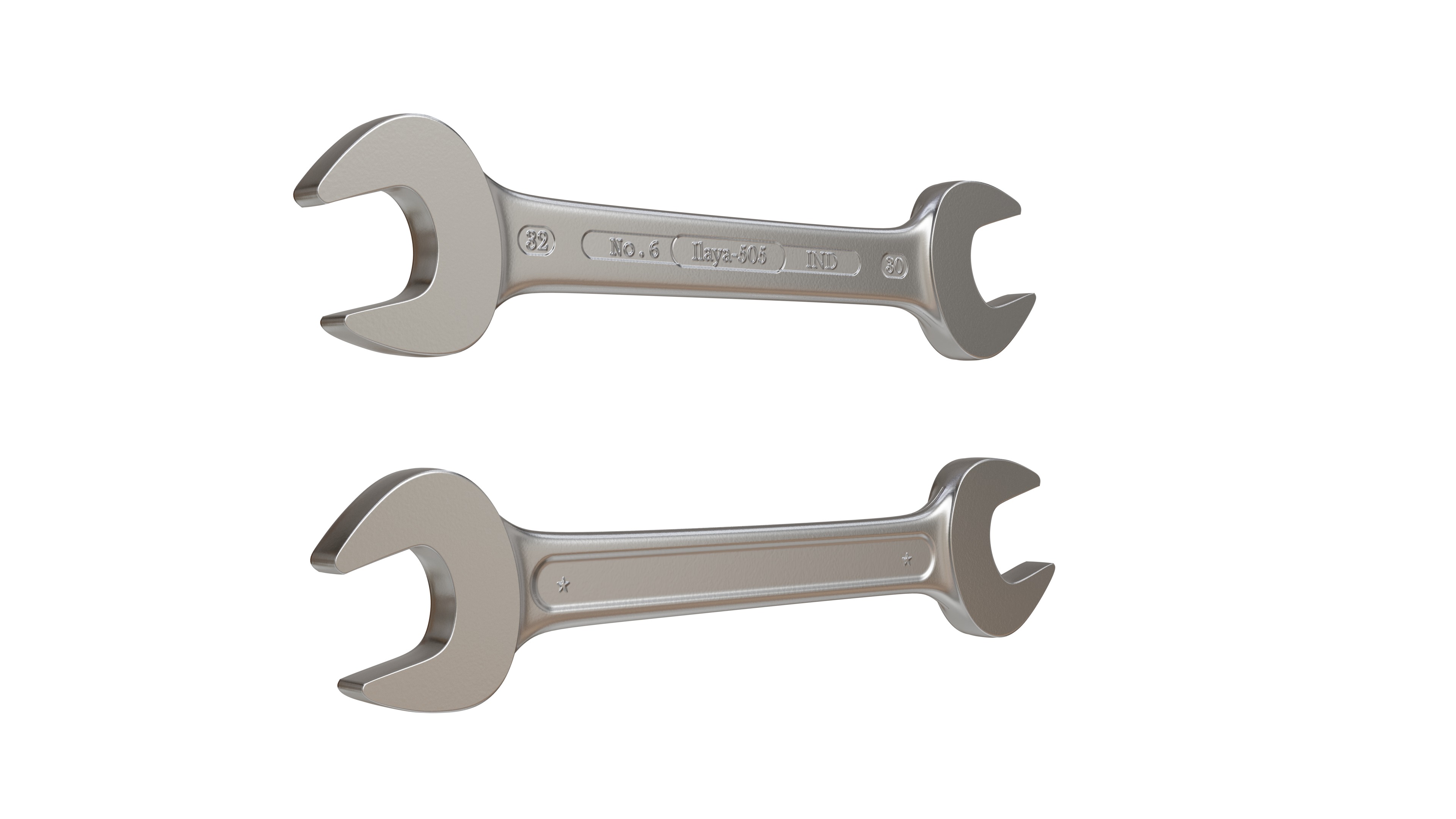 Spanner 3D model_5
