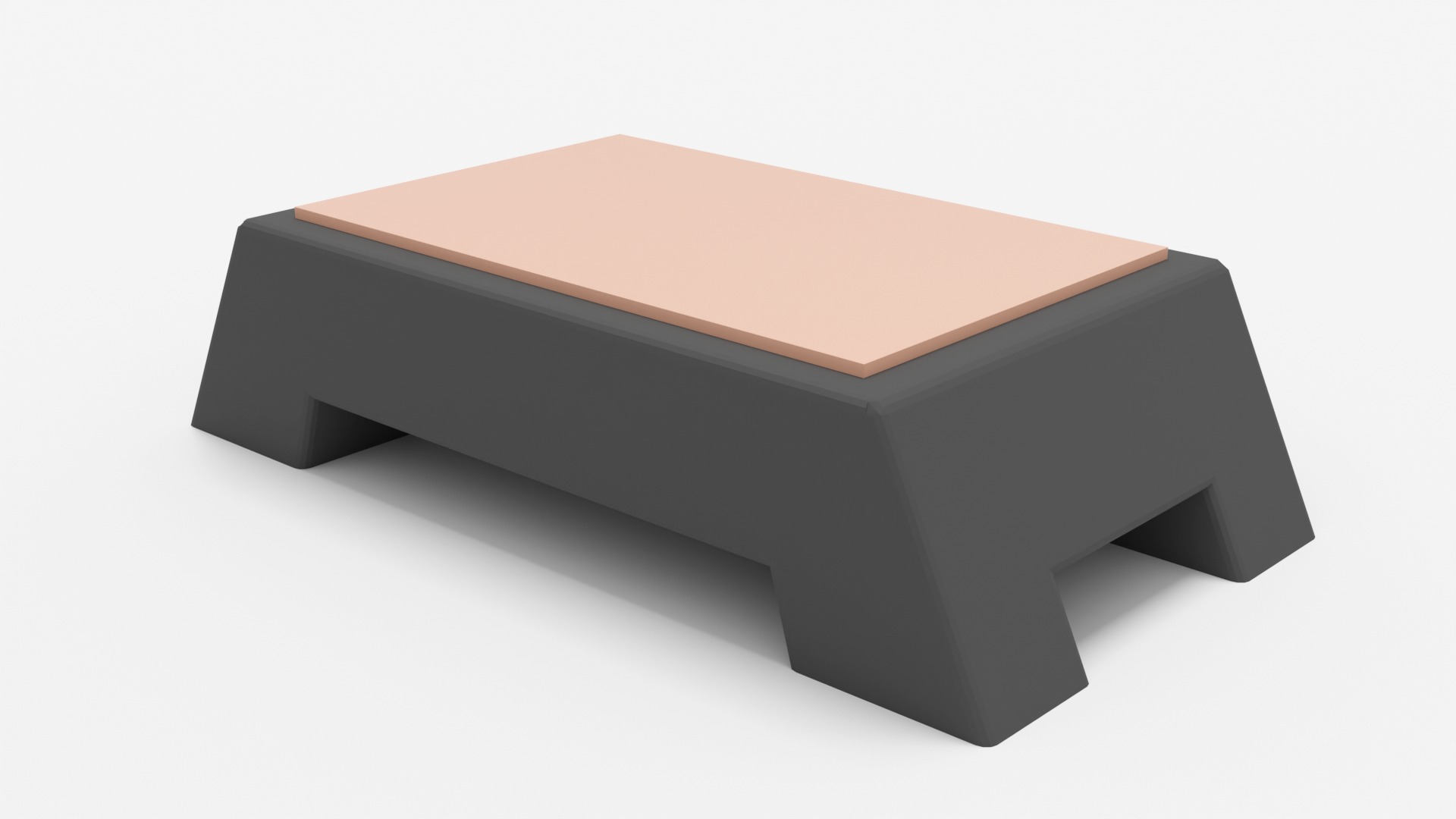 Low Poly Gym Equipment Low-poly 3D model_11