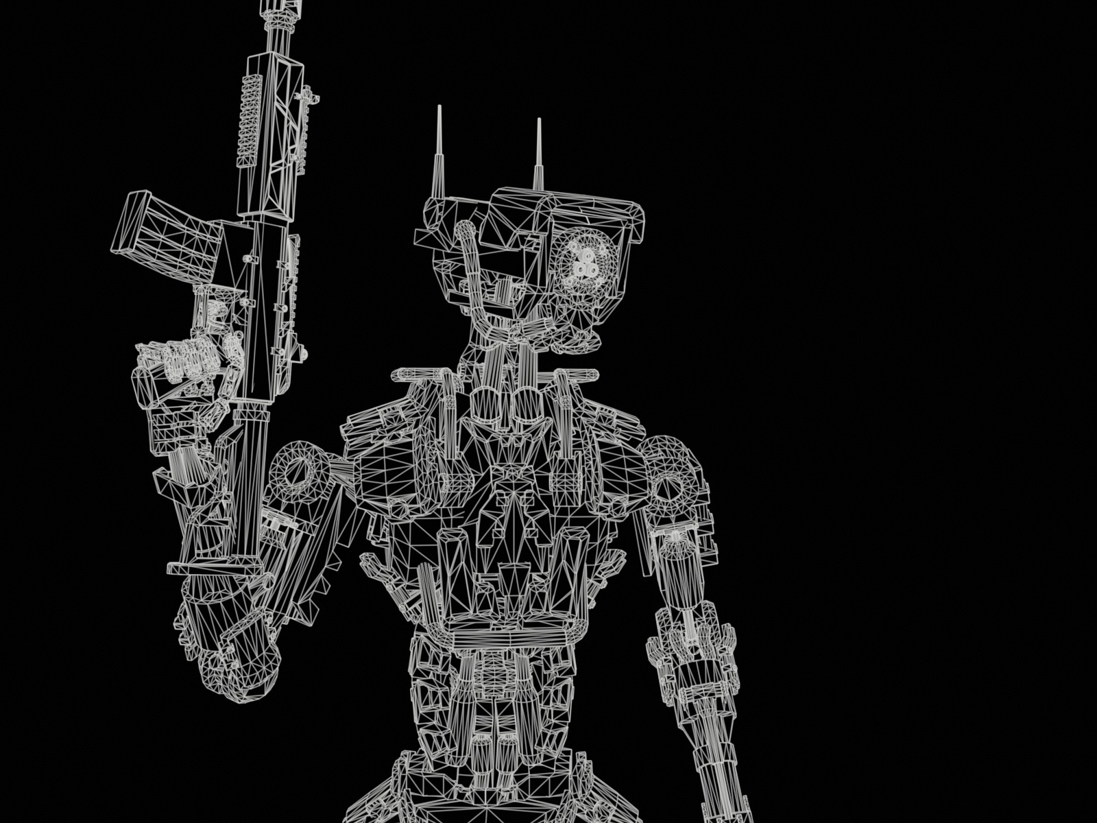 Armored robots team gameready collection _29