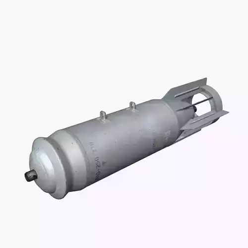FAB250 Soviet Russian Aircraft Bomb Game Ready PBR