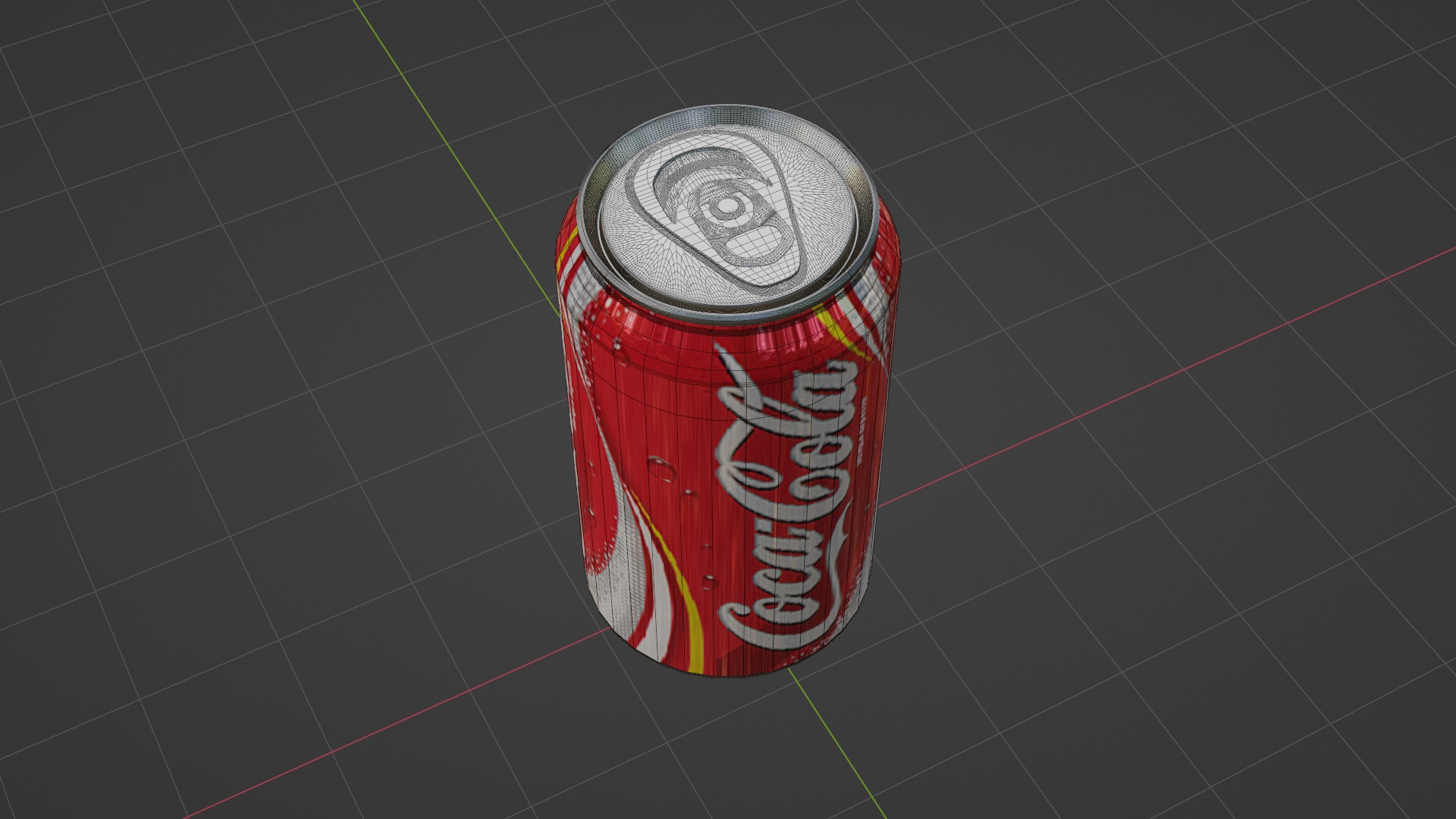 Coke Can 3D model_6