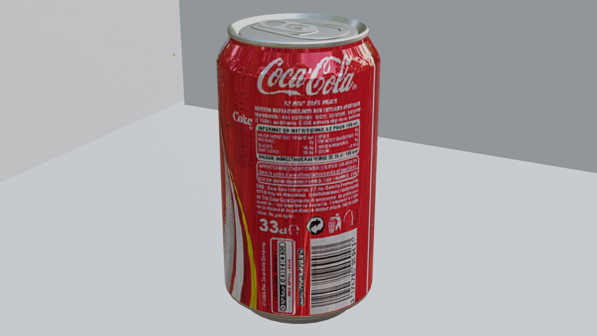 Coke Can 3D model_2