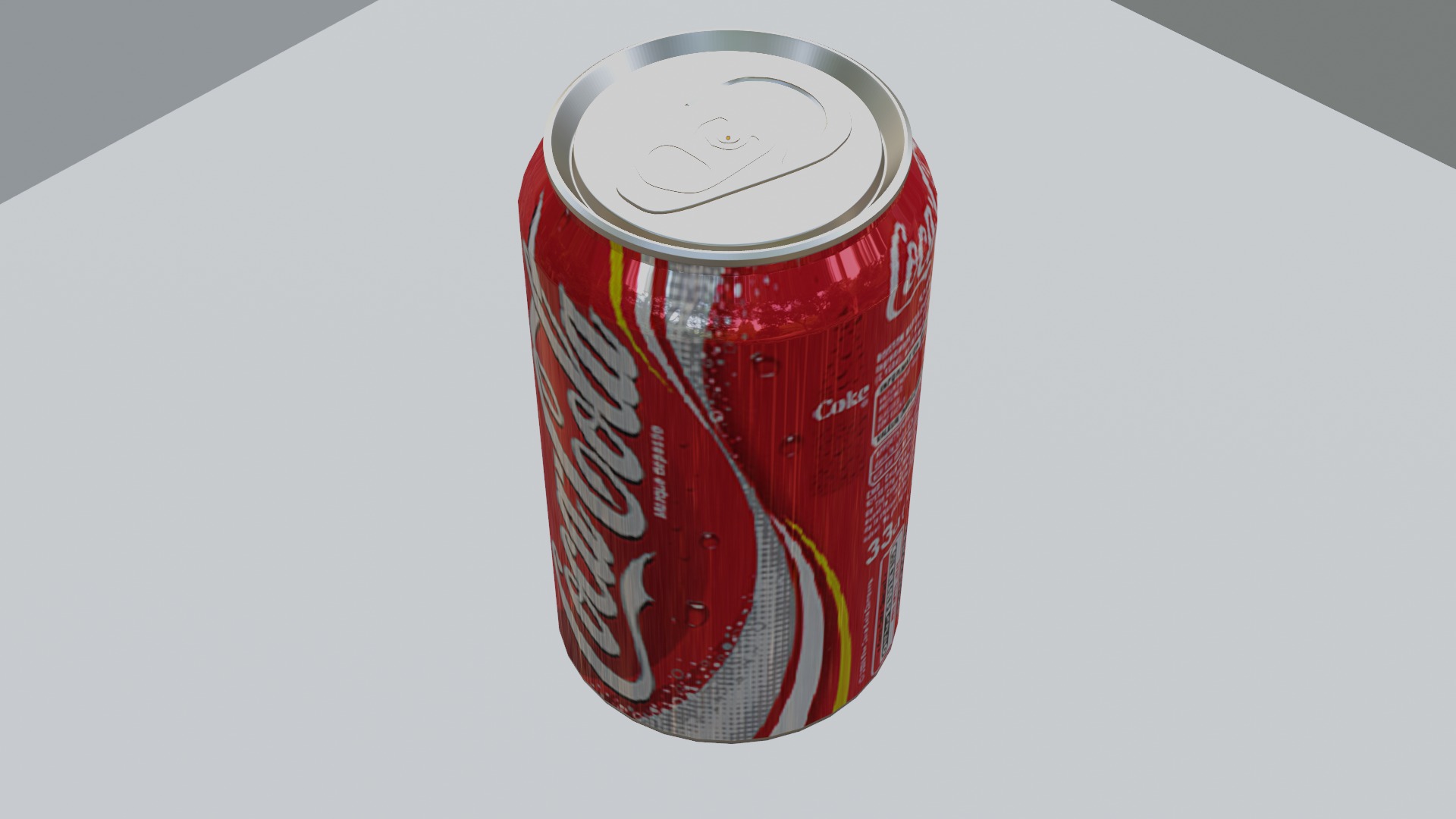 Coke Can 3D model_4