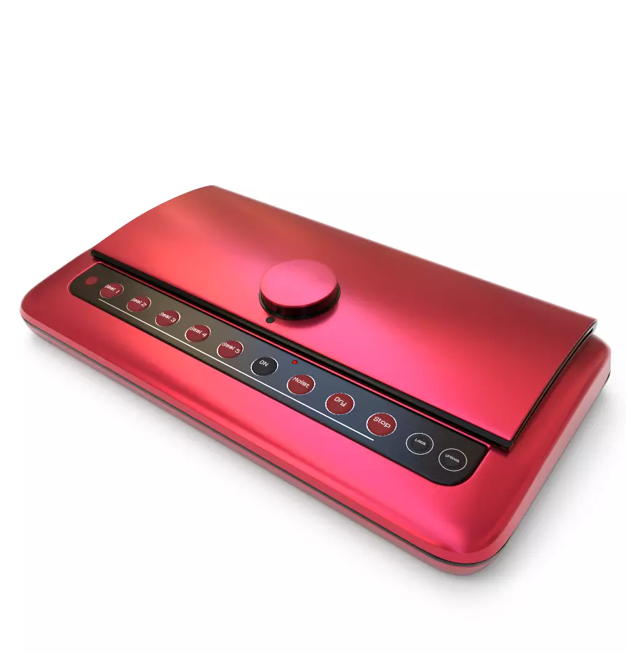 Vacuum sealer Low-poly 3D model_0