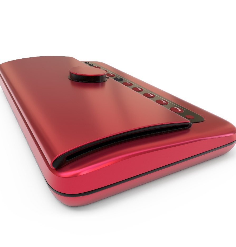 Vacuum sealer Low-poly 3D model_1