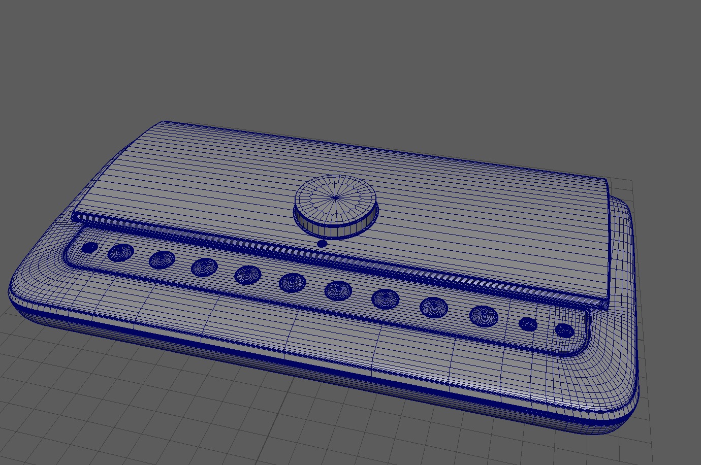 Vacuum sealer Low-poly 3D model_5