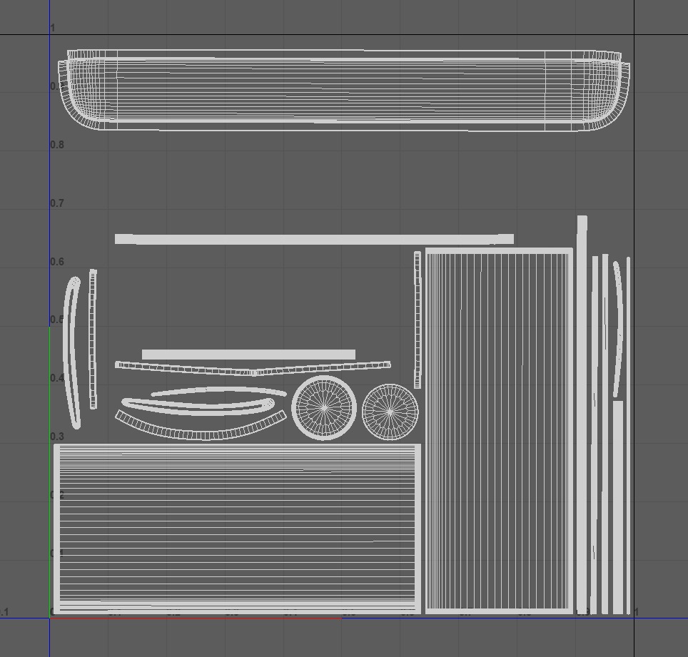 Vacuum sealer Low-poly 3D model_8
