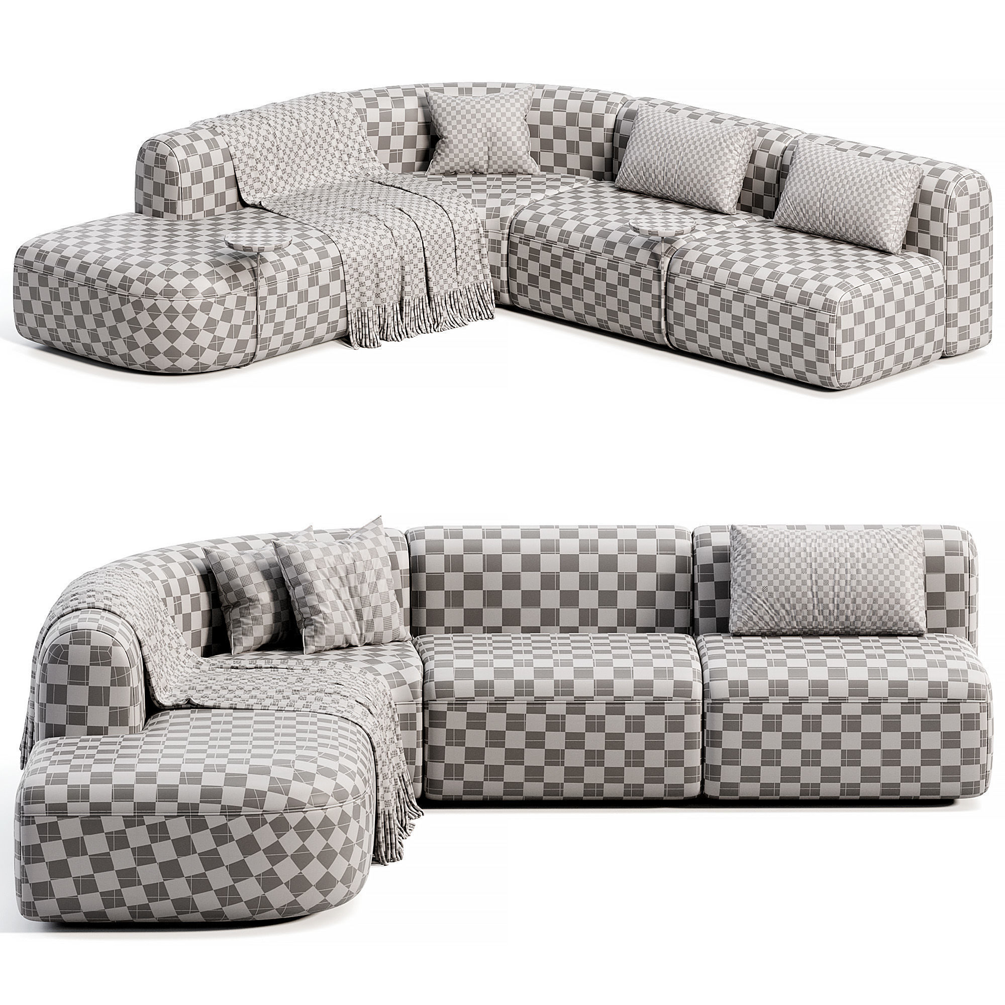 ARTIKO Sofa By MDD Low-poly 3D model_6