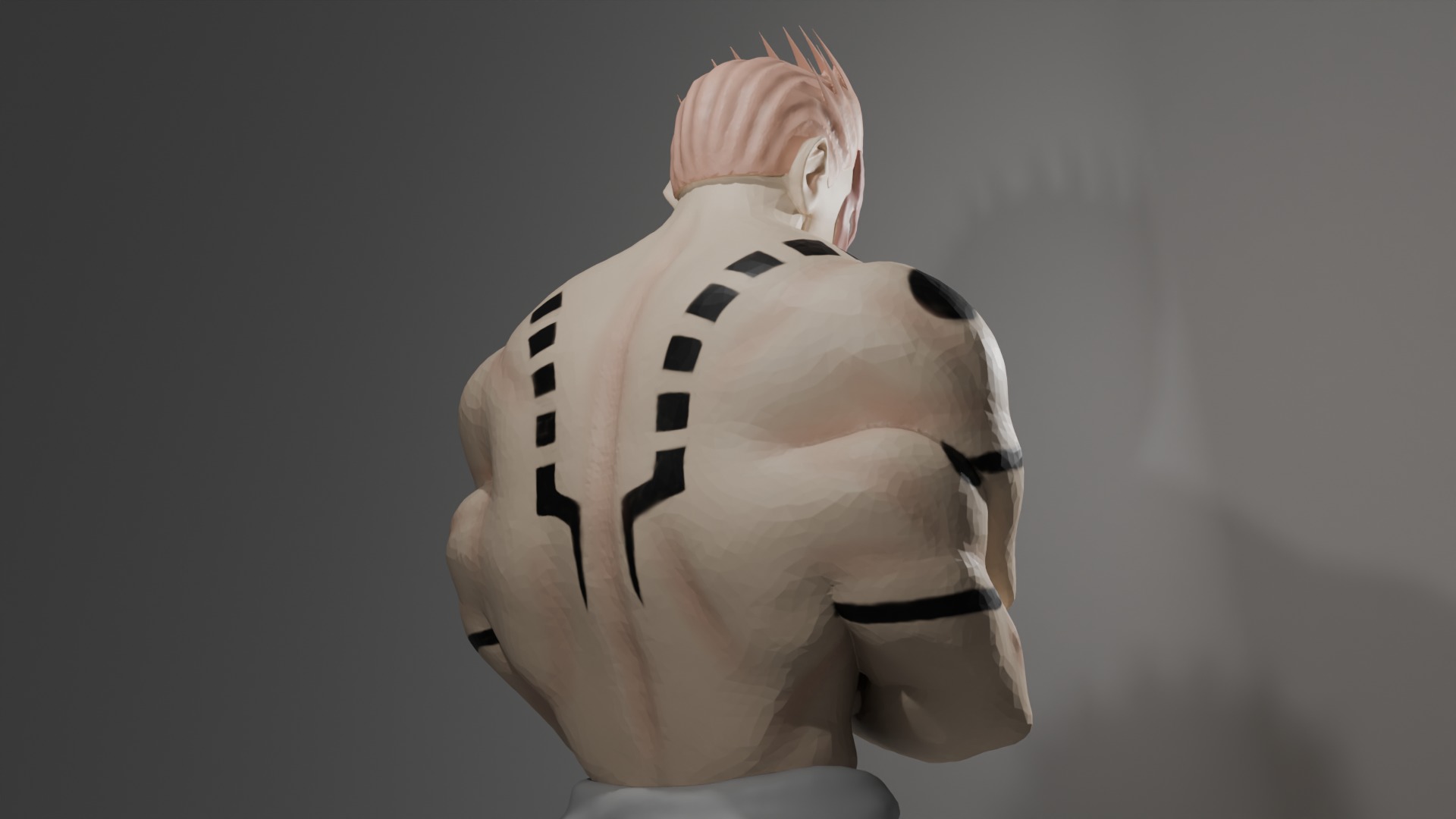Ryomen Sukuna True Form Figure - Jujutsu Kaisen 3D print model_2