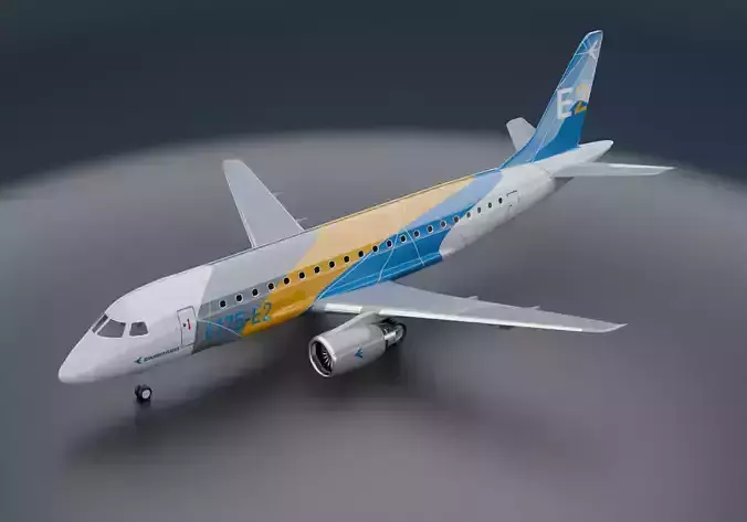 Embraer E175 Home Livery 3D model