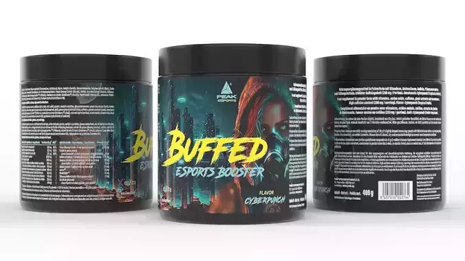 Protein Powder 3D model