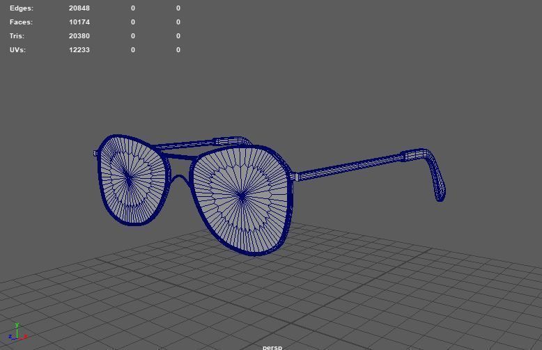 Modern Lifestyle Aviator  3D model_9