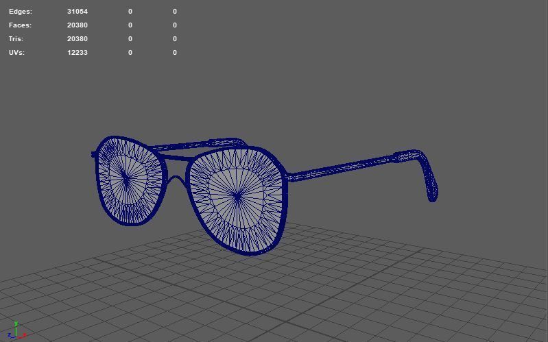 Modern Lifestyle Aviator  3D model_10