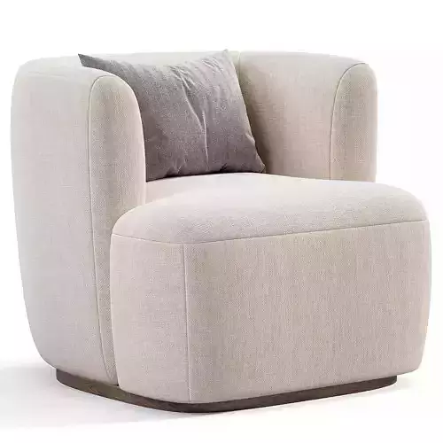 Nidou Armchair By ZZibo Low-poly 3D model