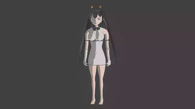 Hestia Danmachi 3D Model
