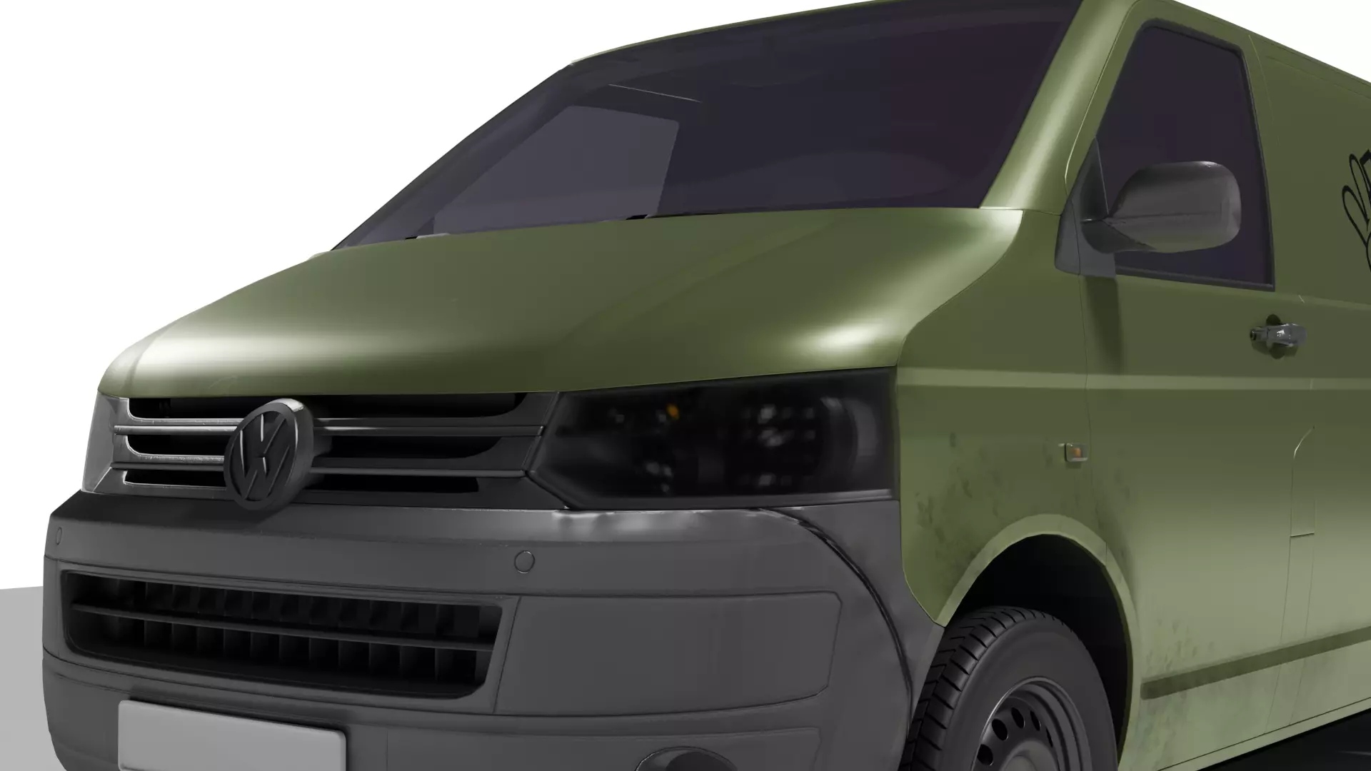 Volkswagen Transporter 3D model