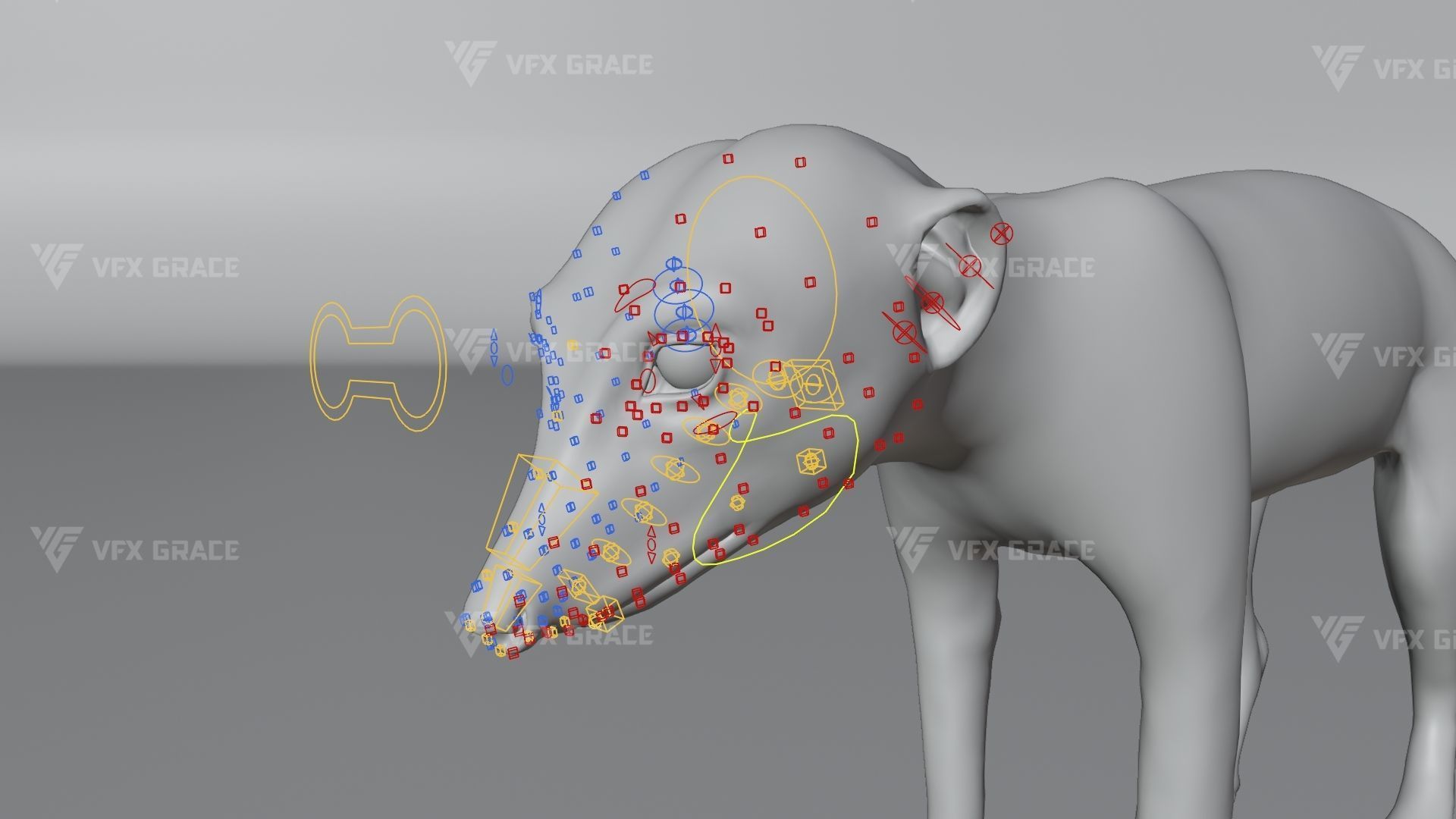 Meerkat Animated - VFX Grace 3D model_13
