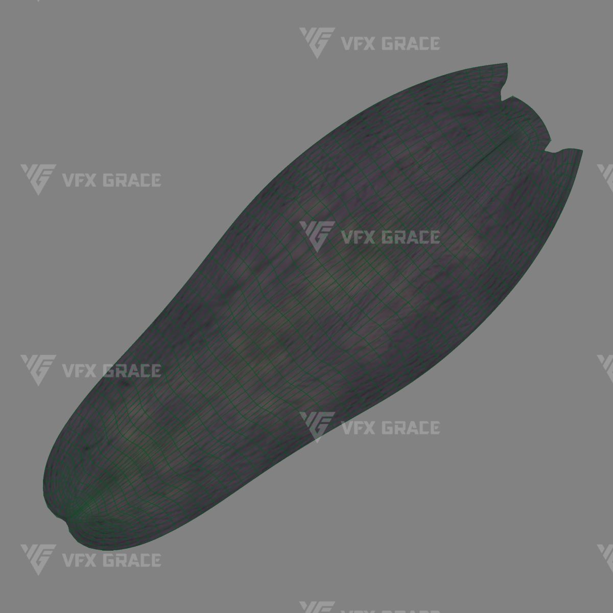 European Mouflon Female Animation - VFX Grace 3D model_22