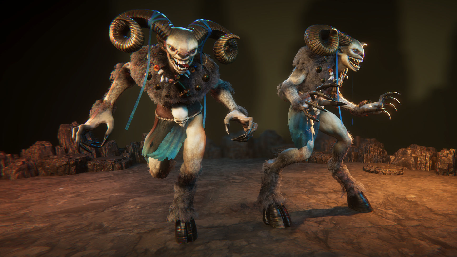 Faunus Low-poly 3D model_3