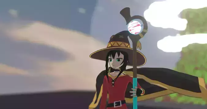 Megumin 3D Model
