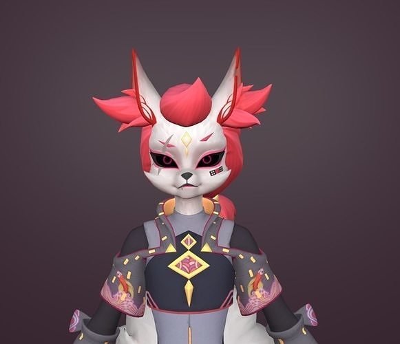 kimiko 3D model