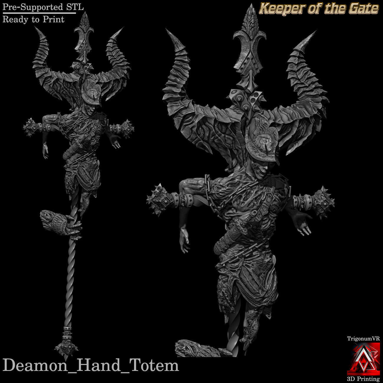 Keeper of the Gate 3D print model_6