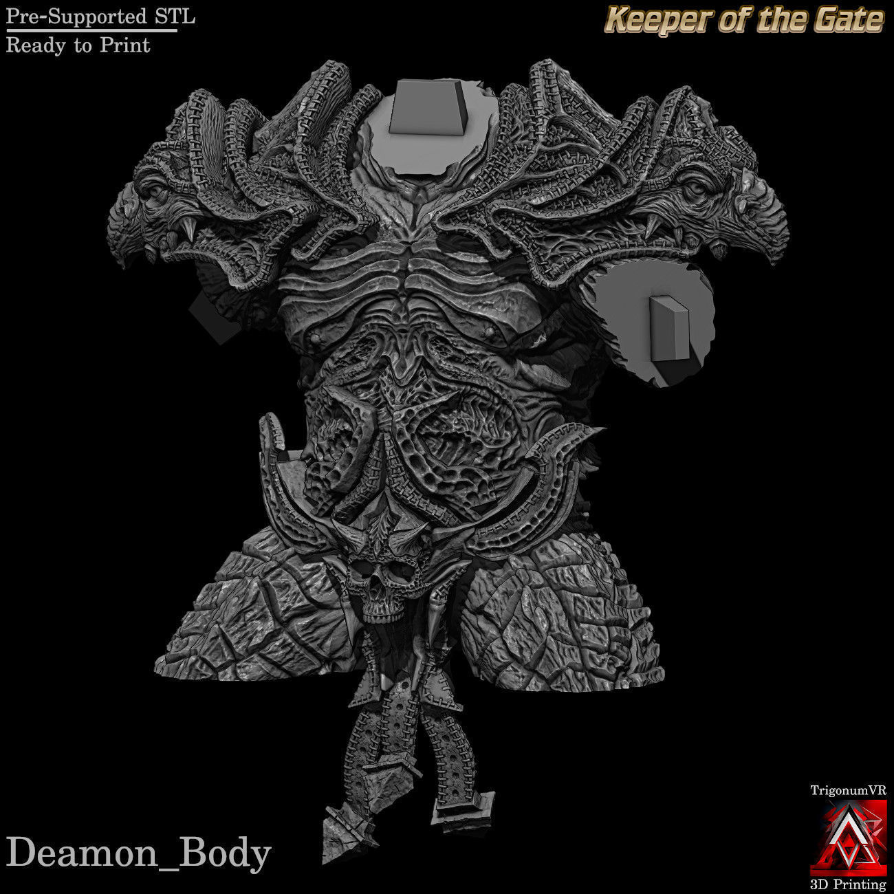 Keeper of the Gate 3D print model_3