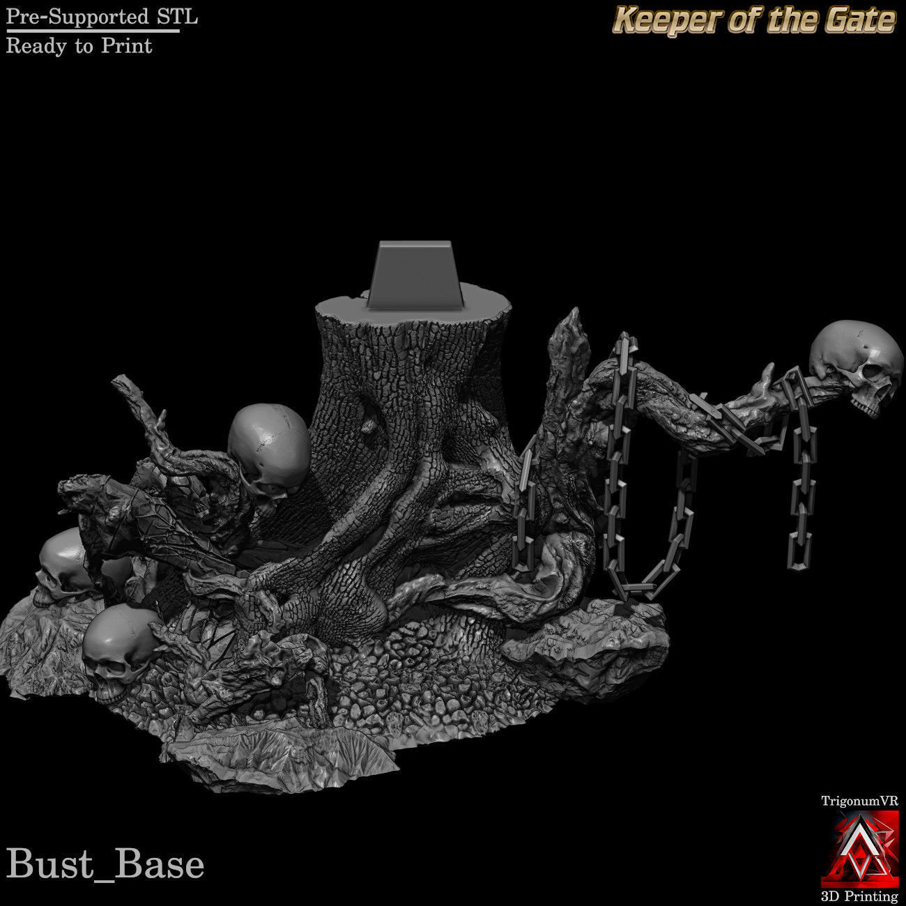 Keeper of the Gate 3D print model_9