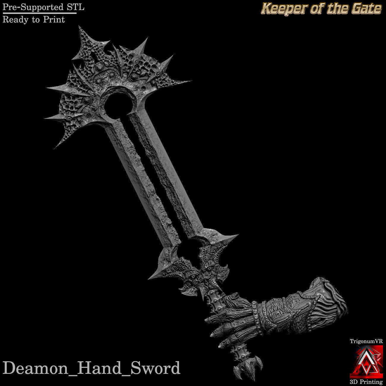 Keeper of the Gate 3D print model_5