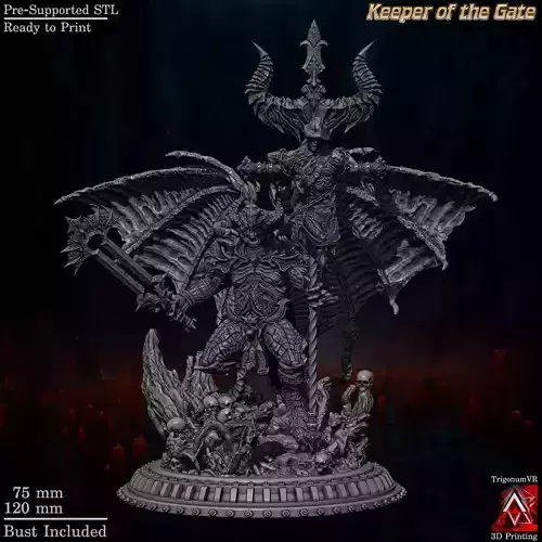 Keeper of the Gate 3D print model