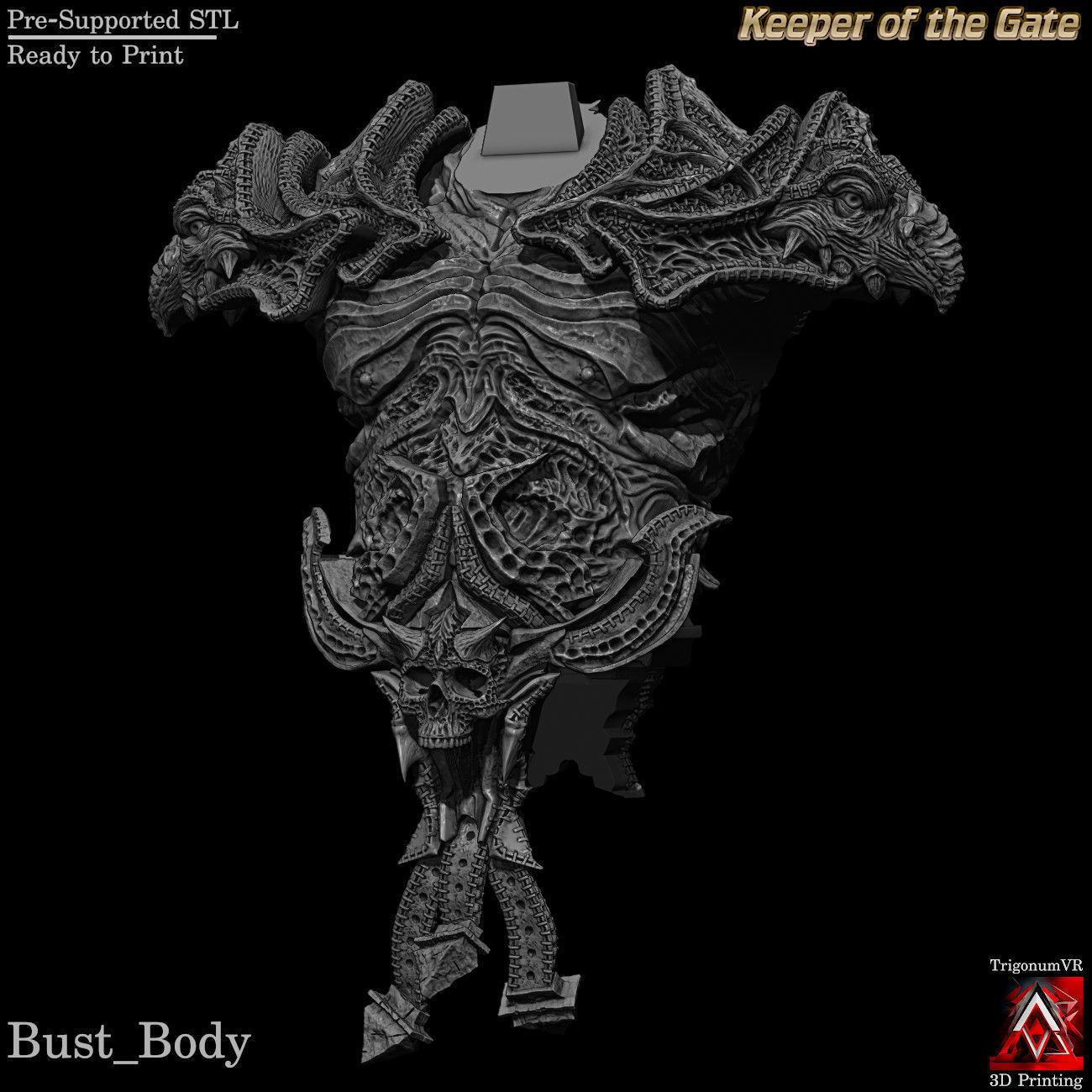 Keeper of the Gate 3D print model_10