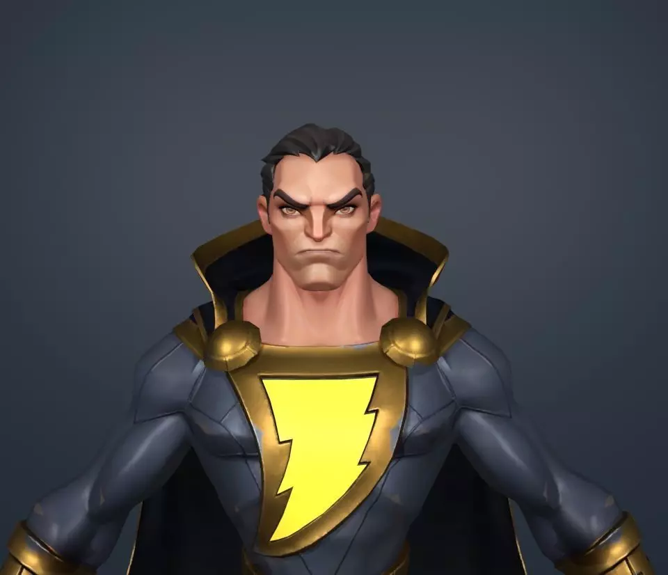 black adam 3D model_0