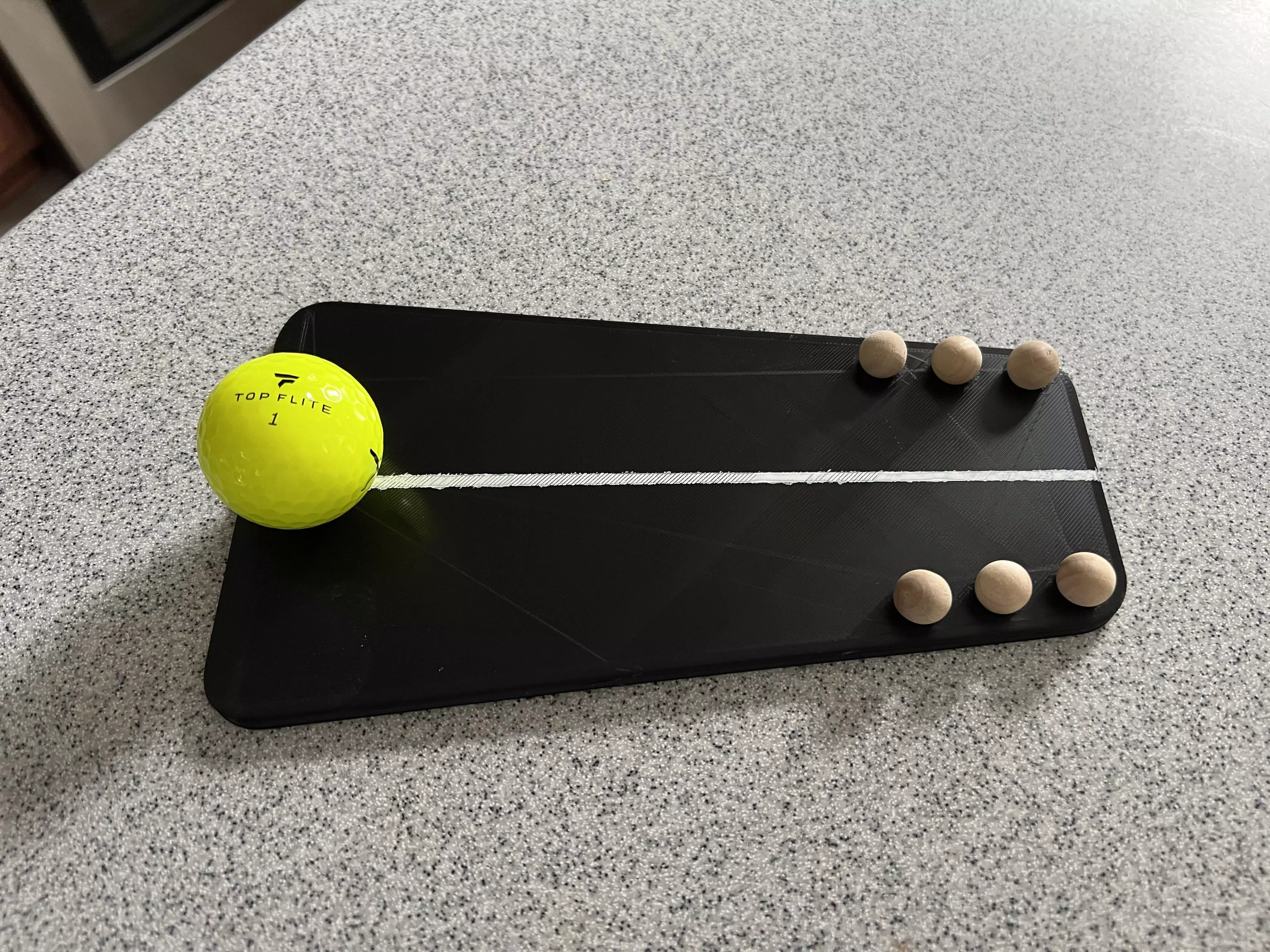 Golf Putting Trainer 3D print model_0