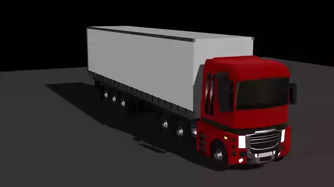 Low Poly Truck