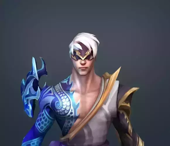 lee sin 3D model