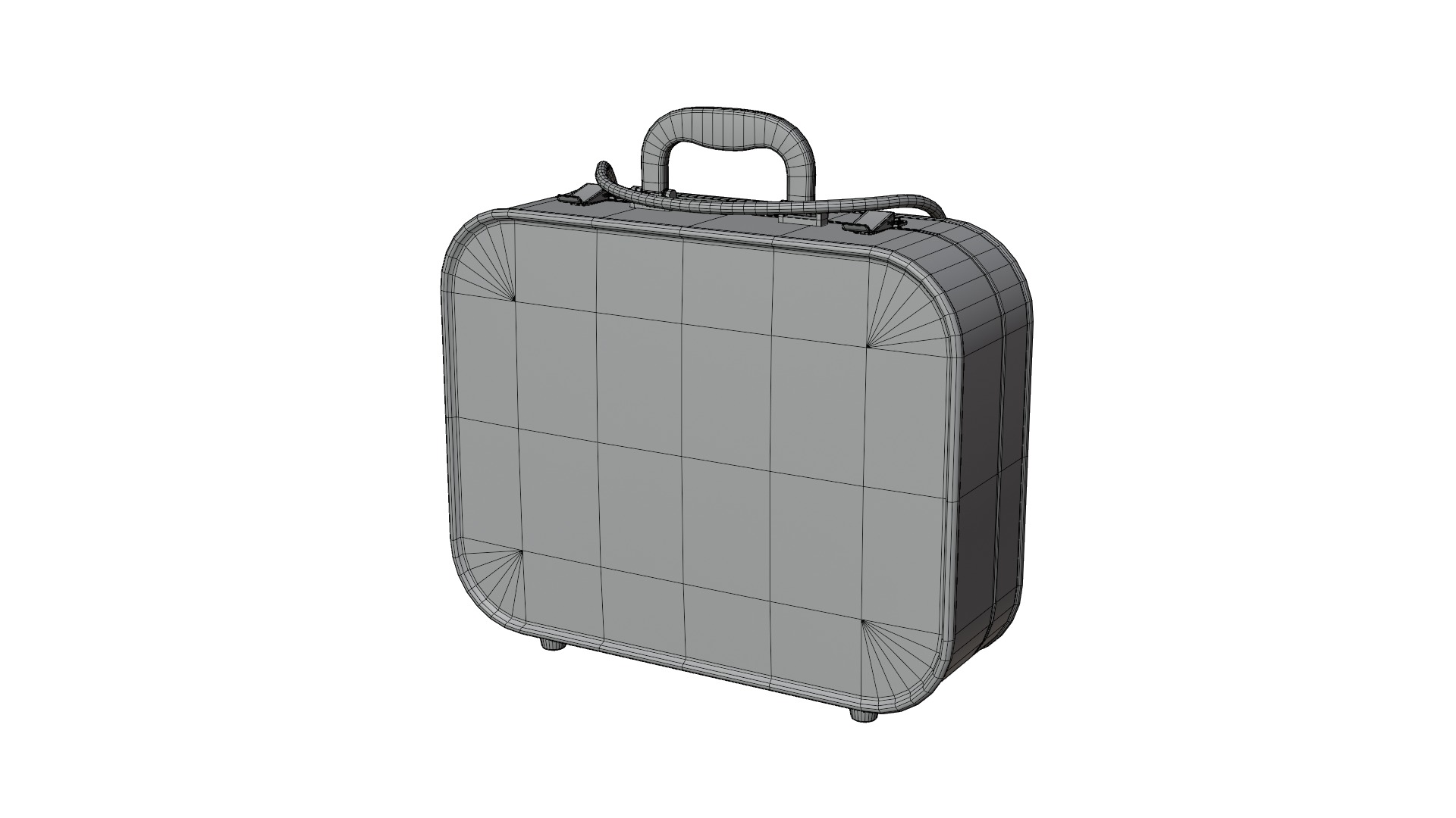Medical Bag Low-poly 3D model_16