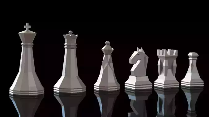 Chess Set Model 02 v01