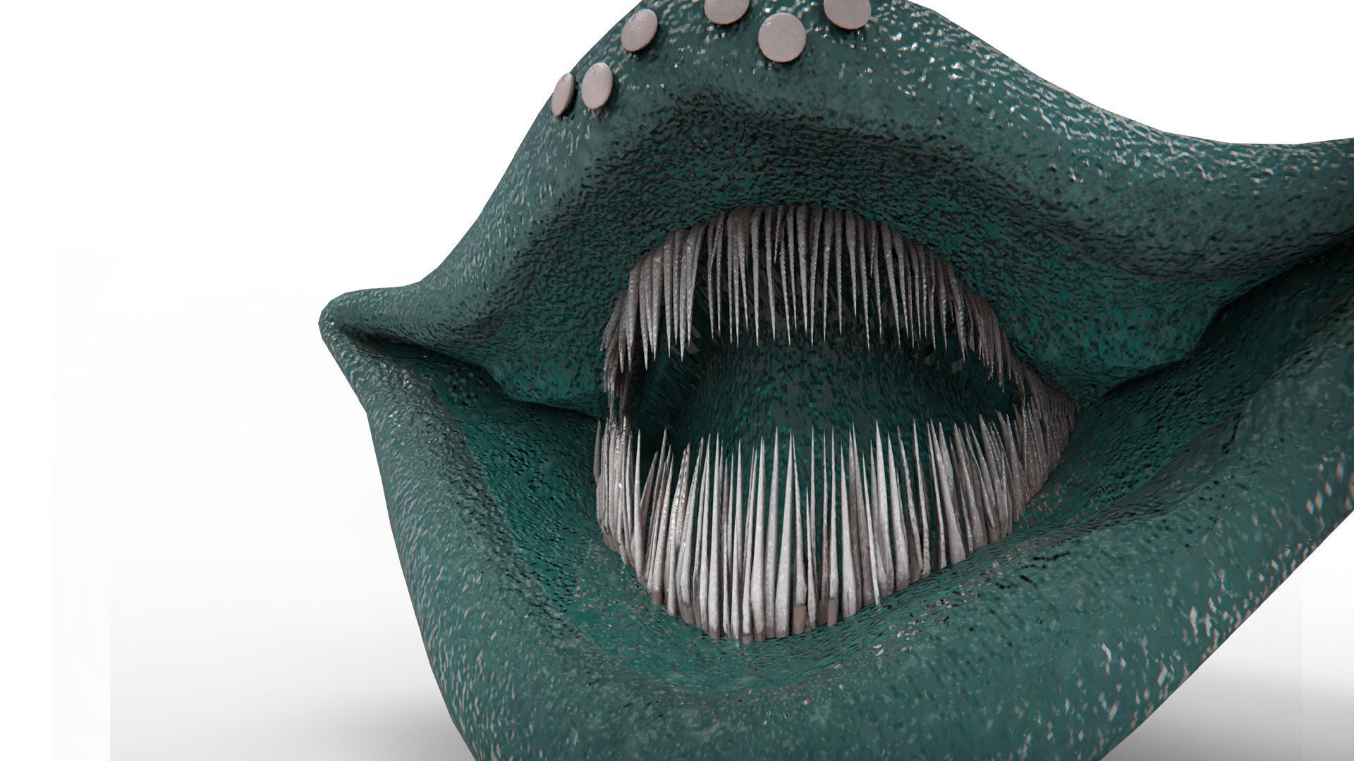 El Gran Maja 3D Model with Swimming Loop Animation 3D model_2