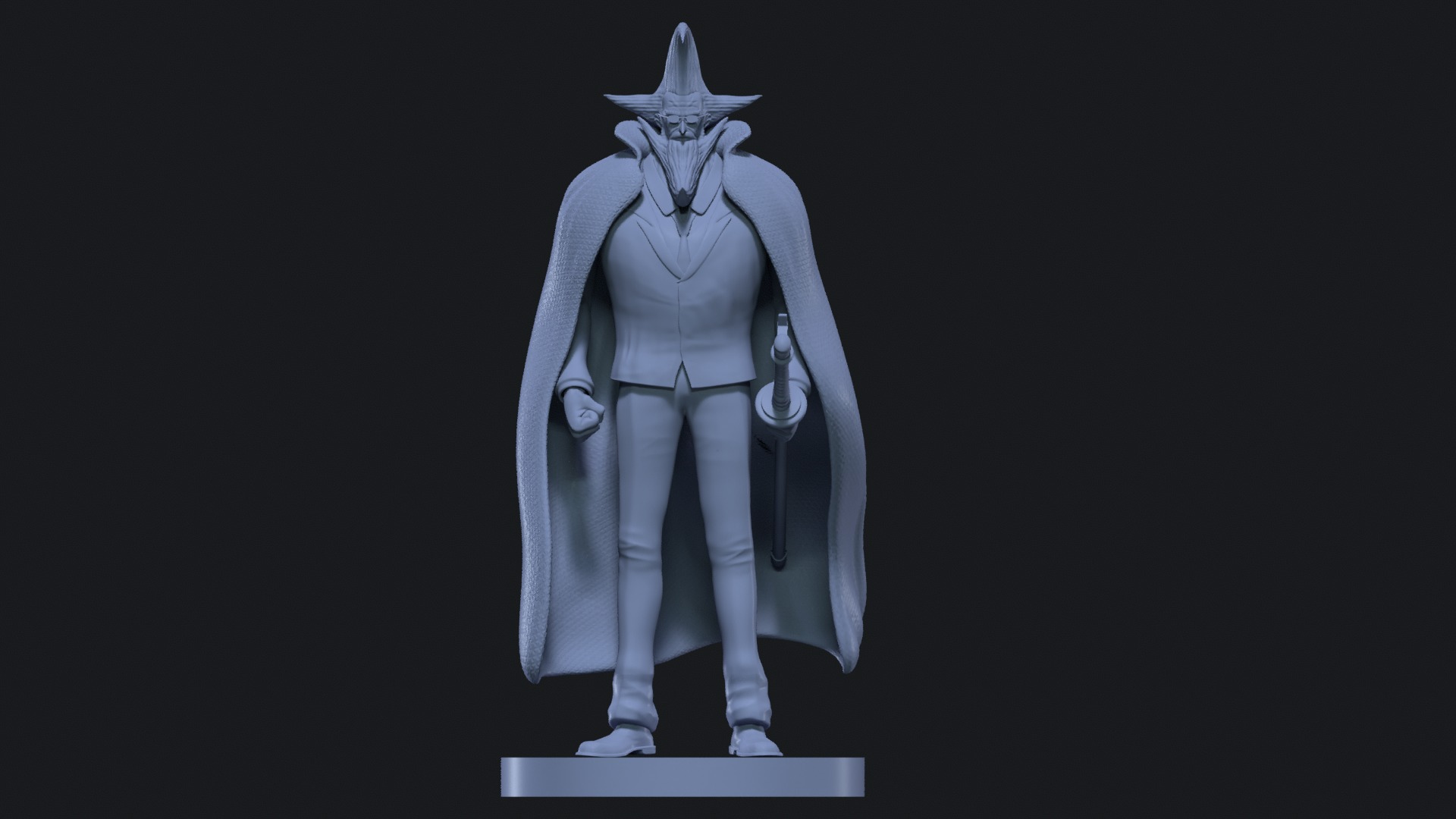 Figarland Garling - Five elder - ONE PIECE - 3D PRINT 3D print model_4