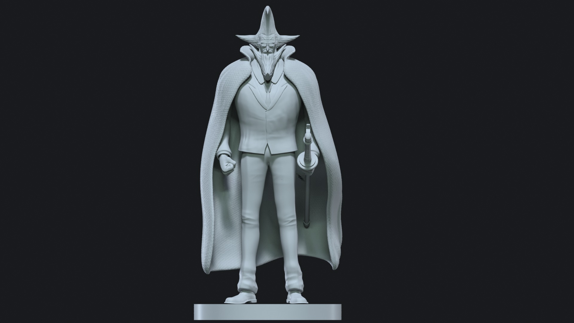 Figarland Garling - Five elder - ONE PIECE - 3D PRINT 3D print model_6